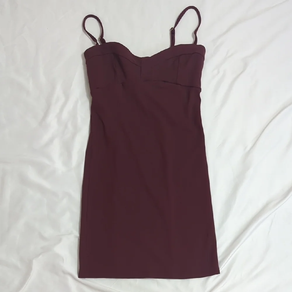 Free People Probably Should Bodycon Dress, Color Brown/Purple Size XS-TP